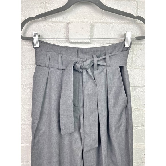 NWT IRO Bettina Grey Paperbag Waist Trousers - Picture 3 of 9